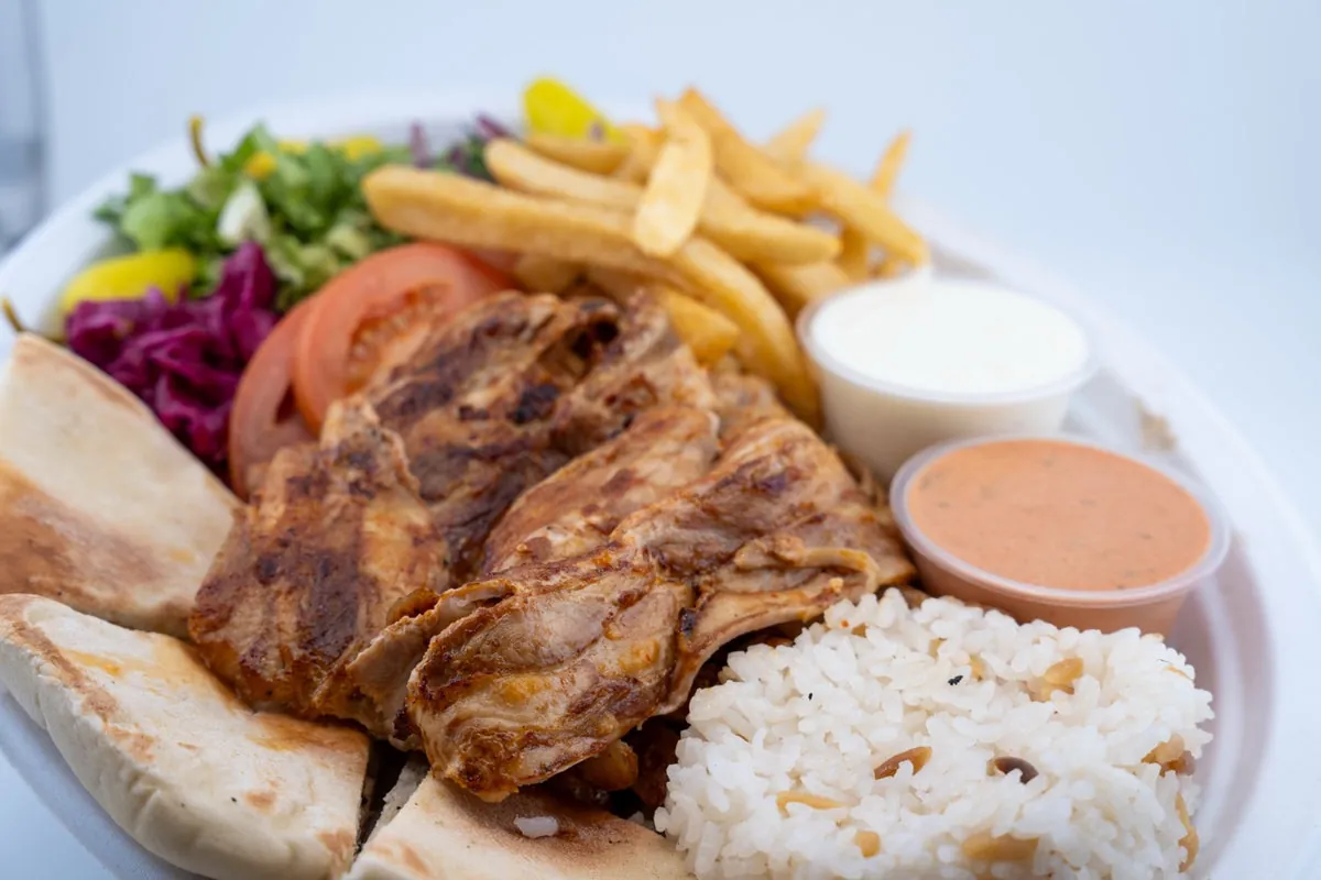 Chicken Rice Planet döner rice bowl