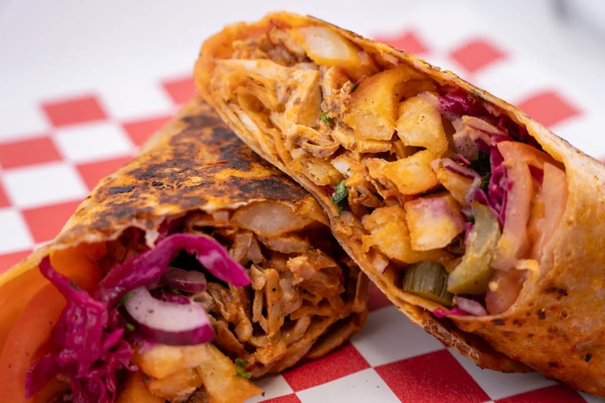 Chicken Wrap döner in lavash