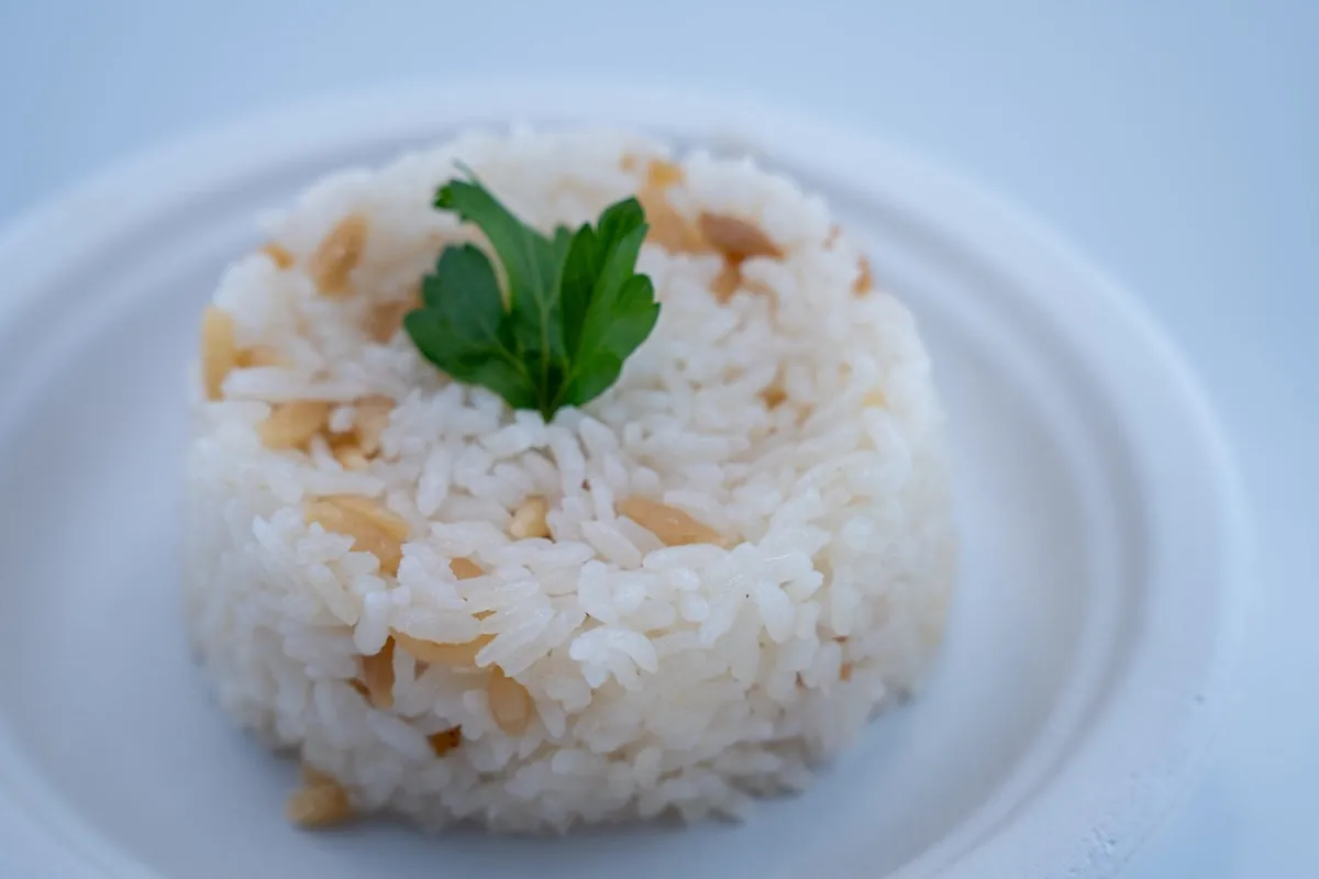 Buttery Turkish rice pilaf